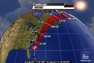 Post image for Hurricane Irene Update